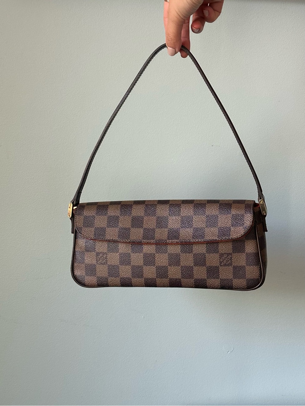 Louis Vuitton Recoleta Damier Ebene Shoulder Bag - Picture 3 of 17